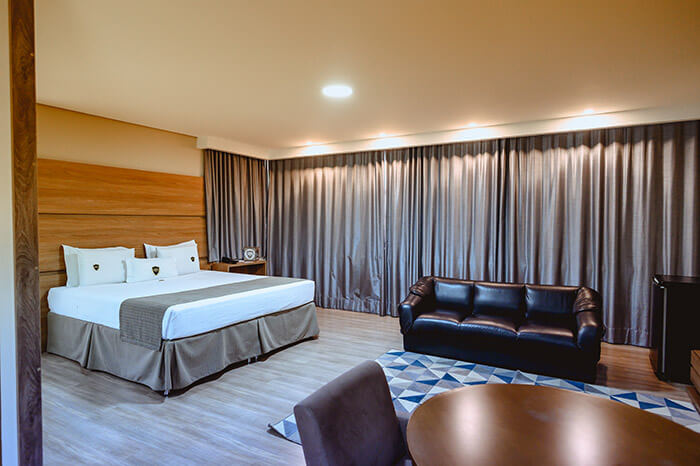 Imagem 01 do Quarto Premium, Riellis Hotel Botucatu/SP